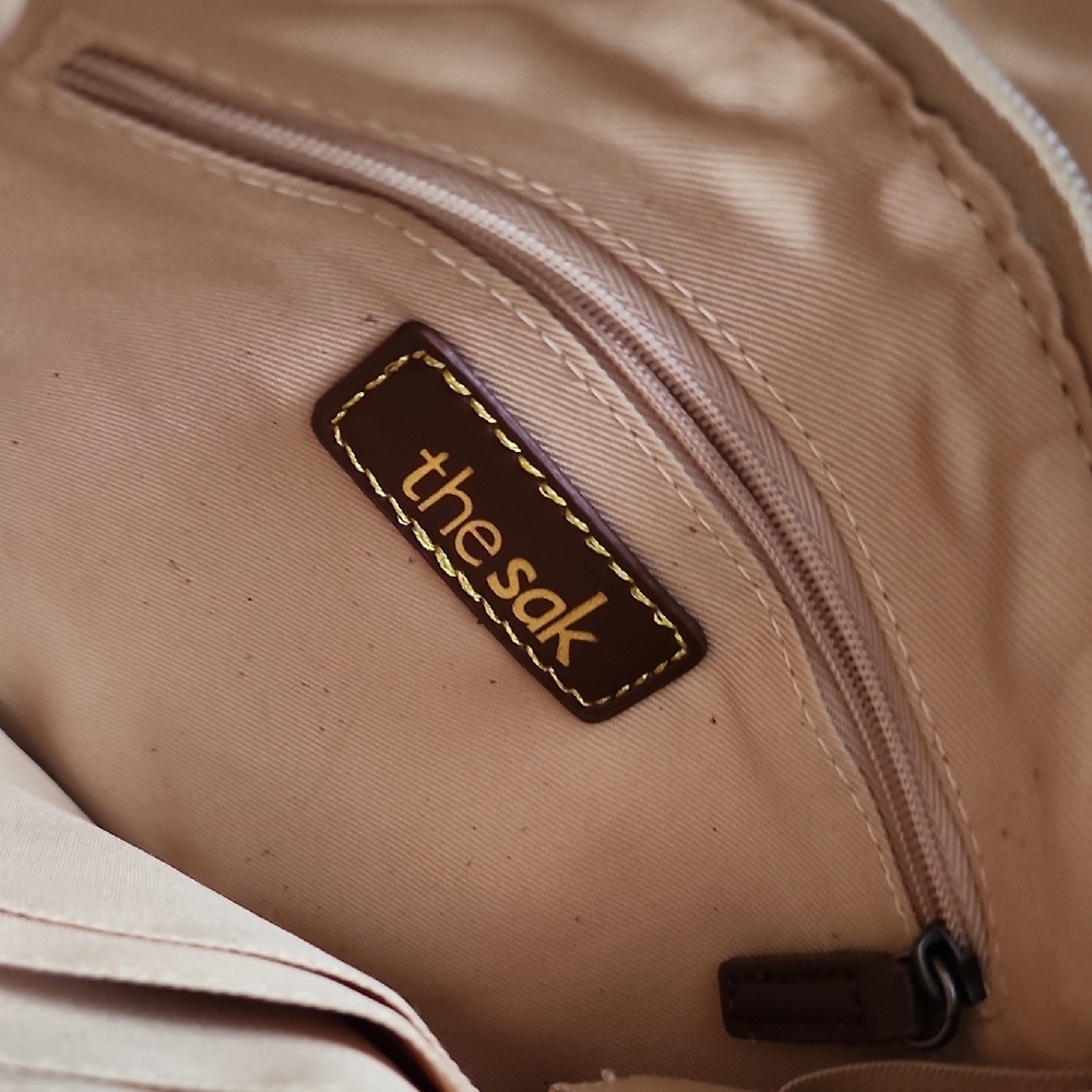 The Sak Tan Crochet Crossbody Bag - Picture 6 of 6